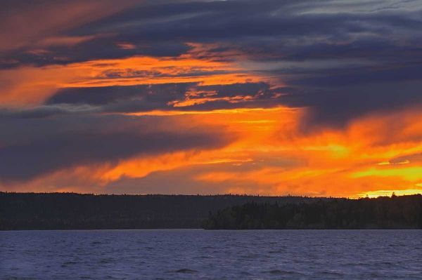 Canada, Prince Albert NP Storm on Waskesiu Lake